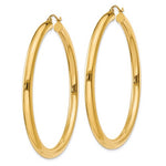 画像をギャラリービューアに読み込む, 10K Yellow Gold Classic Round Hoop Earrings 56mmx4mm