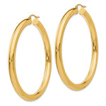 Lade das Bild in den Galerie-Viewer, 10k Yellow Gold 60mm x 5mm Classic Round Hoop Earrings