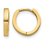 画像をギャラリービューアに読み込む, 10K Yellow Gold Hinged Hoop Earrings