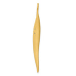 Kép betöltése a galériamegjelenítőbe: 14k Yellow Gold Diamond Long Leaf 2 inch Pendant Charm