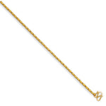 Load image into Gallery viewer, 24k Yellow Gold 3.2mm Round Barrel Link Bracelet Chain