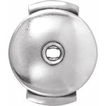 Lataa kuva Galleria-katseluun, Platinum 18k 14k Yellow White Gold Guardian Safety Earring Comfort Trigger Back