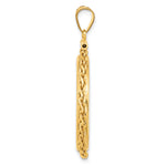 Kép betöltése a galériamegjelenítőbe: 14K Yellow Gold Wheat Chain 1/2 oz Maple Leaf Australian Nugget Kangaroo Koala Coin Bezel Holder Pendant Charm Screw Top Fits 25 mm Coins