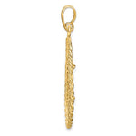 Lataa kuva Galleria-katseluun, 14K Yellow Gold Greek Key Rope US $1 Dollar Type 2 Coin Bezel Holder Pendant Charm Prong Fits 15 mm Coins