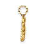 Indlæs billede til gallerivisning 14K Yellow Gold Running Horse Pendant Charm