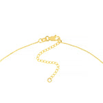 Load image into Gallery viewer, 14K Yellow Gold Diamond Thunderbolt Lightning Adjustable Necklace