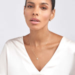 Load image into Gallery viewer, 14K Yellow Gold Diamond Palm Tree Adjustable Necklace