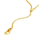 Load image into Gallery viewer, 14k Yellow Gold Pull Over Rolo Chain Lariat Y Necklace