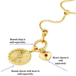 Load image into Gallery viewer, 14k Yellow Gold Pull Over Rolo Chain Lariat Y Necklace