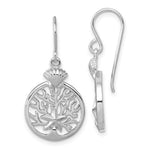 Afbeelding in Gallery-weergave laden, Sterling Silver Coral Reef with Starfish Scallop Shell Dangle Earrings
