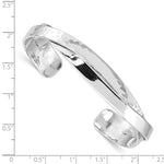 Carregar imagem no visualizador da galeria, 925 Sterling Silver Hammered Intertwined Style Contemporary Modern Cuff Bangle Bracelet