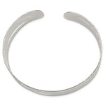 Load image into Gallery viewer, 925 Sterling Silver 23mm Fancy Hammered Contemporary Modern Cuff Bangle Bracelet