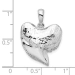 Cargar imagen en el visor de la galería, Sterling Silver Shark Tooth Large Pendant Charm