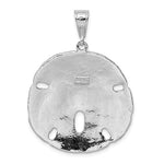 將圖片載入圖庫檢視器 Sterling Silver Sand Dollar Starfish Sea Inspired Large Pendant Charm