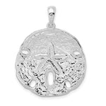 Carica l'immagine nel visualizzatore di Gallery, Sterling Silver Sand Dollar Starfish Sea Inspired Pendant Charm