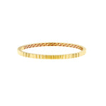 將圖片載入圖庫檢視器 14k yellow gold fluted greek key hinged bangle bracelet
