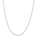Lataa kuva Galleria-katseluun, 14K Rose Gold 0.7mm Box Link Bracelet Anklet Necklace Pendant Chain