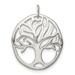 Load image into Gallery viewer, 925 sterling silver Tree of Life cut out pendant front view