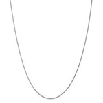 Φόρτωση εικόνας στο εργαλείο προβολής Συλλογής, 10K Solid White Gold 1.20mm Polished Diamond Cut Rope Bracelet Anklet Choker Necklace Pendant Chain Lobster Clasp 16 18 20 24 Inches