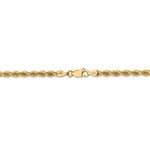 Afbeelding in Gallery-weergave laden, 14k Yellow Gold 3.65mm Rope Bracelet Anklet Choker Necklace Pendant Chain