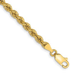 Afbeelding in Gallery-weergave laden, 14k Yellow Gold 3.65mm Rope Bracelet Anklet Choker Necklace Pendant Chain
