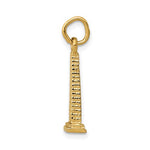 이미지를 갤러리 뷰어에 로드 , 14k Yellow Gold Washington DC Monument 3D Pendant Charm