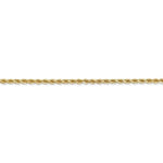 Afbeelding in Gallery-weergave laden, 14k Yellow Gold 2mm Diamond Cut Rope Bracelet Anklet Choker Necklace Pendant Chain