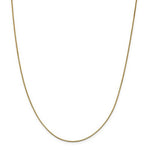 Indlæs billede til gallerivisning 14K Yellow Gold 0.95mm Box Bracelet Anklet Necklace Choker Pendant Chain