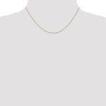 Load image into Gallery viewer, 14K Yellow Gold 0.5mm Thin Curb Bracelet Anklet Choker Necklace Pendant Chain