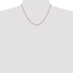 Carregar imagem no visualizador da galeria, 14k Yellow Gold 1.6mm Round Open Link Cable Bracelet Anklet Choker Necklace Pendant Chain