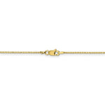將圖片載入圖庫檢視器 10K Yellow Gold 1.1mm Box Bracelet Anklet Choker Necklace Pendant Chain