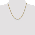 Load image into Gallery viewer, 10k Yellow Gold 3.2mm Anchor Bracelet Anklet Choker Necklace Pendant Chain