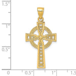 Lade das Bild in den Galerie-Viewer, 10k Yellow Gold Iona Cross Pendant Charm