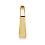 Cargar imagen en el visor de la galería, 10k Yellow Gold Floating Heart Chain Slide Pendant Charm