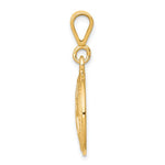 Load image into Gallery viewer, 10k Yellow Gold Star of David Pendant Charm