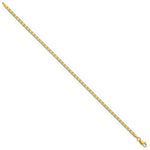 將圖片載入圖庫檢視器 10k Yellow Gold 2.4mm Anchor Bracelet Anklet Choker Necklace Pendant Chain