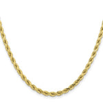 Lataa kuva Galleria-katseluun, 10k Yellow Gold 4.25mm Diamond Cut Rope Bracelet Anklet Choker Necklace Pendant Chain
