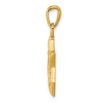 Afbeelding in Gallery-weergave laden, 10k Yellow Gold Star of David Pendant Charm