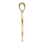 画像をギャラリービューアに読み込む, 10k Yellow Gold with Enamel USA American Flag Pendant Charm