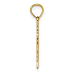 画像をギャラリービューアに読み込む, 10k Yellow Gold USA God Bless America Flag Pendant Charm