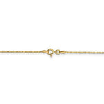 Lataa kuva Galleria-katseluun, 14K Yellow Gold 0.90mm Box Bracelet Anklet Necklace Choker Pendant Chain