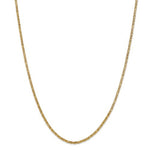 Lataa kuva Galleria-katseluun, 14K Yellow Gold 2mm Byzantine Bracelet Anklet Choker Necklace Pendant Chain