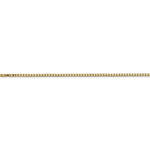 Lataa kuva Galleria-katseluun, 14K Yellow Gold 1.10mm Box Bracelet Anklet Necklace Choker Pendant Chain