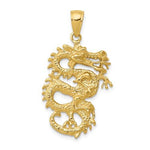 Load image into Gallery viewer, 14k Yellow Gold Dragon 3D Pendant Charm
