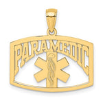 画像をギャラリービューアに読み込む, 14k Yellow Gold Paramedic Pendant Charm