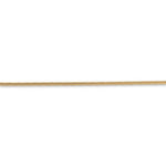 Φόρτωση εικόνας στο εργαλείο προβολής Συλλογής, 14K Solid Yellow Gold 1.40mm Classic Round Snake Bracelet Anklet Necklace Pendant Chain Lobster Clasp