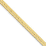 Load image into Gallery viewer, 14k Yellow Gold 5.5mm Silky Herringbone Bracelet Anklet Choker Necklace Pendant Chain