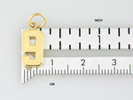 Load image into Gallery viewer, 14k Yellow Gold Number 9 Nine Pendant Charm

