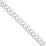 Ladda upp bild till gallerivisning, Sterling Silver 8.75mm Herringbone Bracelet Anklet Choker Necklace Pendant Chain