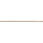 Load image into Gallery viewer, 14k Yellow Gold .90mm Cable Bracelet Anklet Choker Necklace Pendant Chain Lobster Clasp